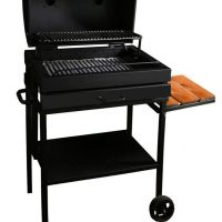 باربیکیو ذغالی همراه میز کار