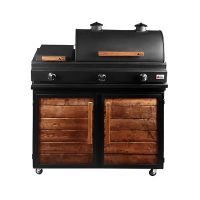 باربیکیو با کابینت چوب ترمو