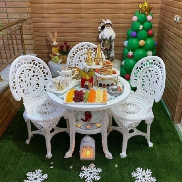 خرید مبلمان باغی فلزی